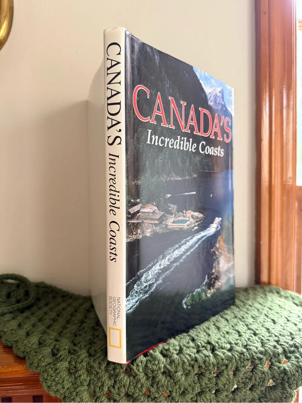 Canada's Incredible Coasts Hardcover Coffee Table Book - Green